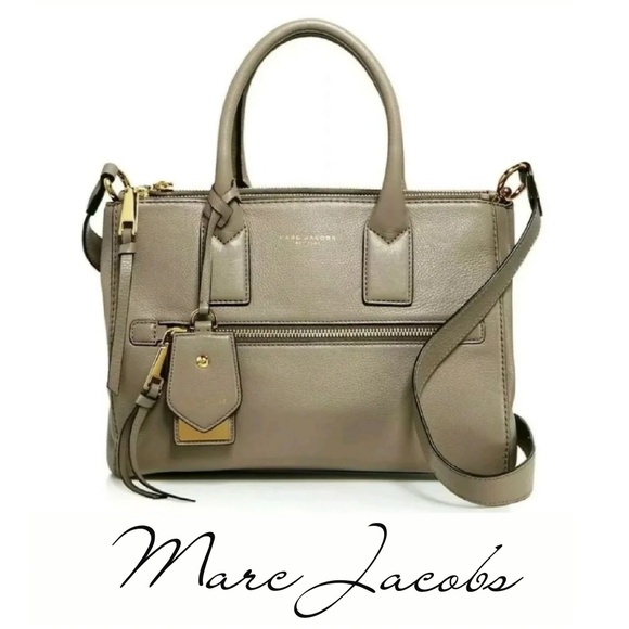 Marc Jacobs Recruit East/West Tote XL Beige/Brown - Picture 1 of 8